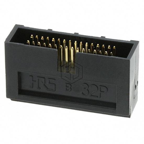 HIF6A-32PA-1.27DS(71) - Hirose Electric Co Ltd - Rectangular Connectors - Headers, Male Pins
