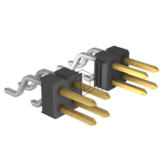 961224-5500-AR-PR - 3M - Rectangular Connectors - Headers, Male Pins