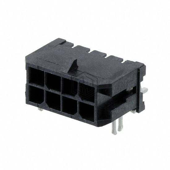0430450808 - Molex - Rectangular Connectors - Headers, Male Pins