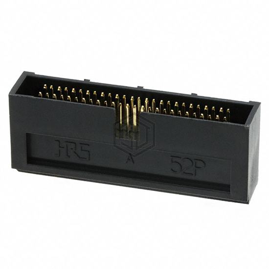 HIF6A-52PA-1.27DS(71) - Hirose Electric Co Ltd - Rectangular Connectors - Headers, Male Pins