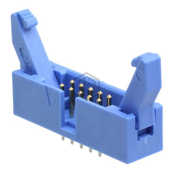 1761686-3 - TE Connectivity AMP Connectors - Rectangular Connectors - Headers, Male Pins