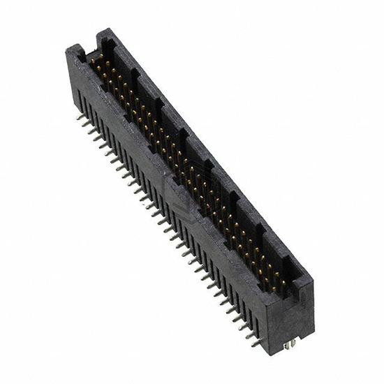 104693-6 - TE Connectivity AMP Connectors - Rectangular Connectors - Headers, Male Pins