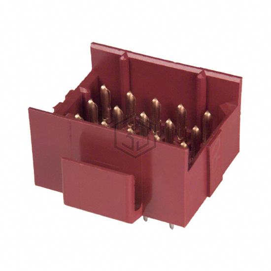 2-640504-4 - TE Connectivity AMP Connectors - Rectangular Connectors - Headers, Male Pins