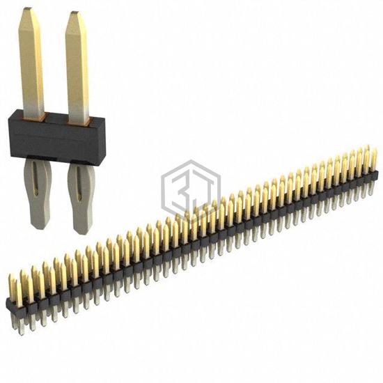 0751020078 - Molex - Rectangular Connectors - Headers, Male Pins