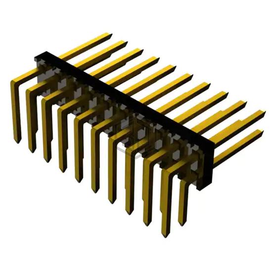 LTSHR-104-D-02-A-T-LT-LF - Major League Electronics - Rectangular Connectors - Headers, Male Pins