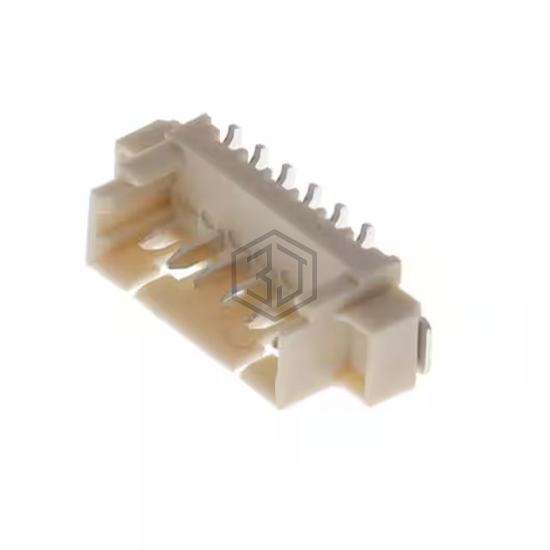 125SH-B-06-TS-SMT-T/R - Adam Tech - Rectangular Connectors - Headers, Male Pins