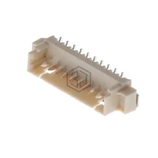 125SH-B-10-TS-SMT-T/R - Adam Tech - Rectangular Connectors - Headers, Male Pins