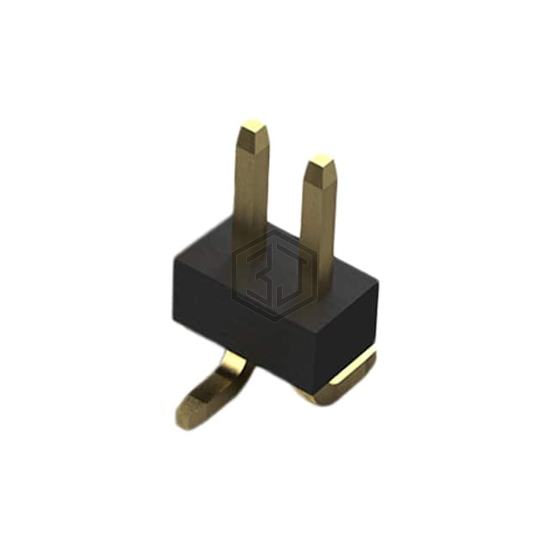 BC032-02-A-2-0200-0200-L-B - GCT - Rectangular Connectors - Headers, Male Pins