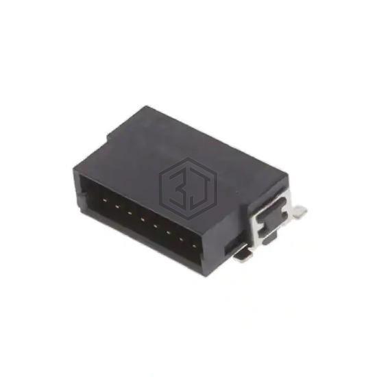 ESMC-M-16-SGR-SMT-T/R - Adam Tech - Rectangular Connectors - Headers, Male Pins