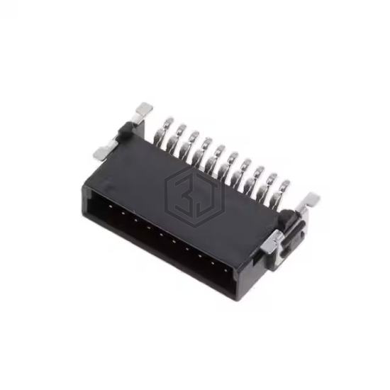 ESMC-M-20-SGR-SMT-T/R - Adam Tech - Rectangular Connectors - Headers, Male Pins