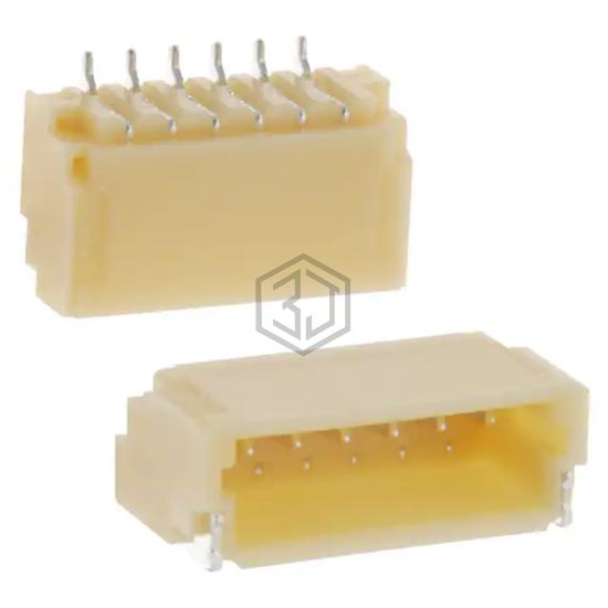 SM06B-SRSS-TB(LF)(SN) - JST Sales America Inc. - Rectangular Connectors - Headers, Male Pins
