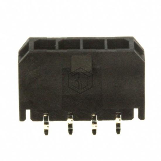 0436500415 - Molex - Rectangular Connectors - Headers, Male Pins