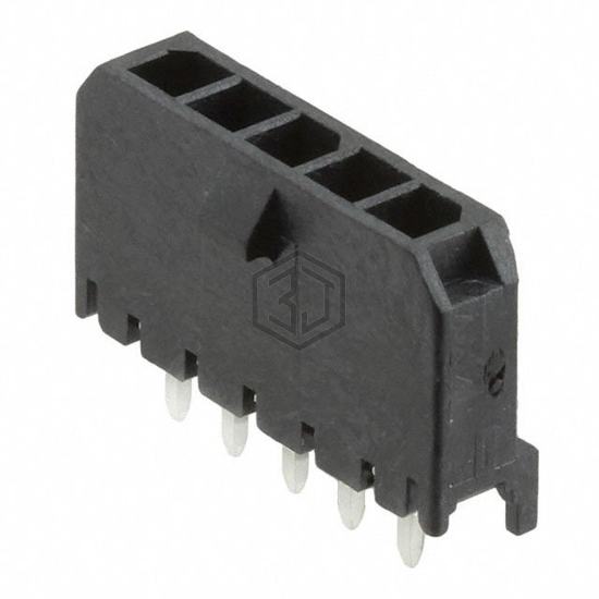 0436500527 - Molex - Rectangular Connectors - Headers, Male Pins
