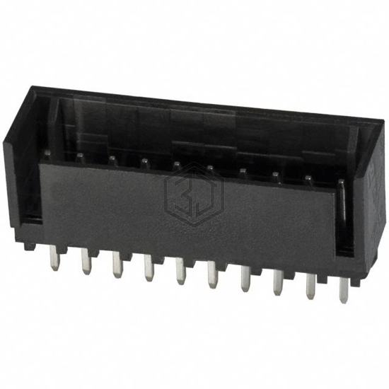 3-644861-0 - TE Connectivity AMP Connectors - Rectangular Connectors - Headers, Male Pins