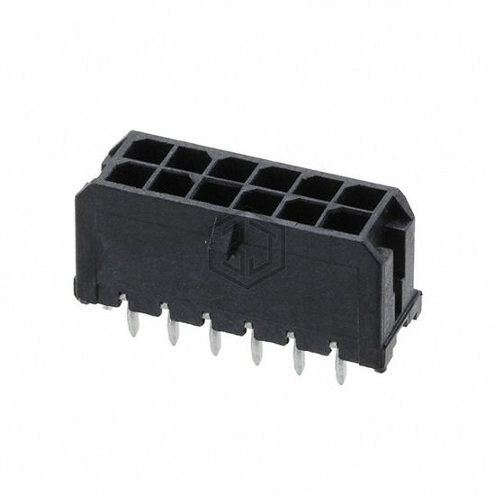 0430451225 - Molex - Rectangular Connectors - Headers, Male Pins
