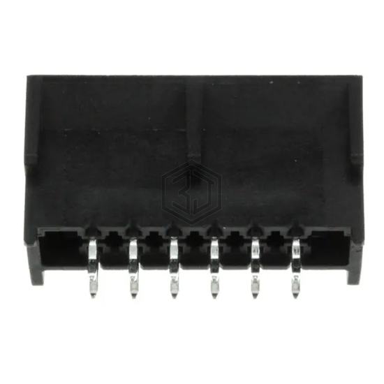 0444321201 - Molex - Rectangular Connectors - Headers, Male Pins