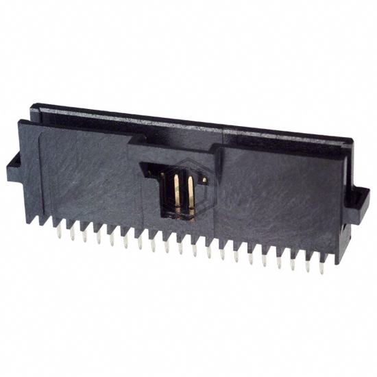 104068-4 - TE Connectivity AMP Connectors - Rectangular Connectors - Headers, Male Pins