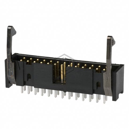 1761606-9 - TE Connectivity AMP Connectors - Rectangular Connectors - Headers, Male Pins