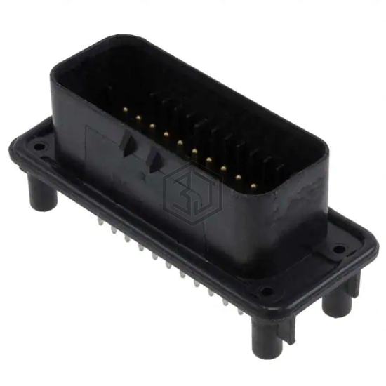 1-776231-1 - TE Connectivity AMP Connectors - Rectangular Connectors - Headers, Male Pins