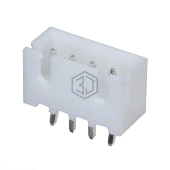 25SH-B-04-TS - Adam Tech - Rectangular Connectors - Headers, Male Pins