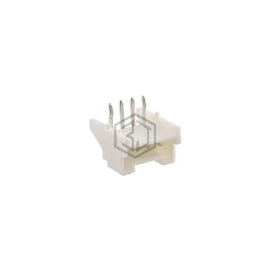2SH-H-04-TR - Adam Tech - Rectangular Connectors - Headers, Male Pins