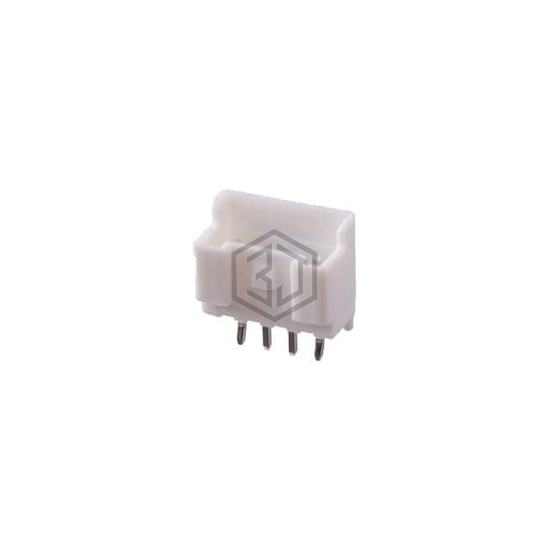 2SH-H-04-TS - Adam Tech - Rectangular Connectors - Headers, Male Pins