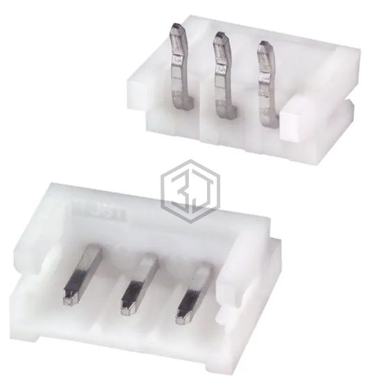 S3B-EH(LF)(SN) - JST Sales America Inc. - Rectangular Connectors - Headers, Male Pins