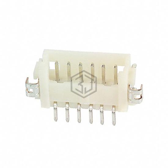 DF13A-6P-1.25H(21) - Hirose Electric Co Ltd - Rectangular Connectors - Headers, Male Pins
