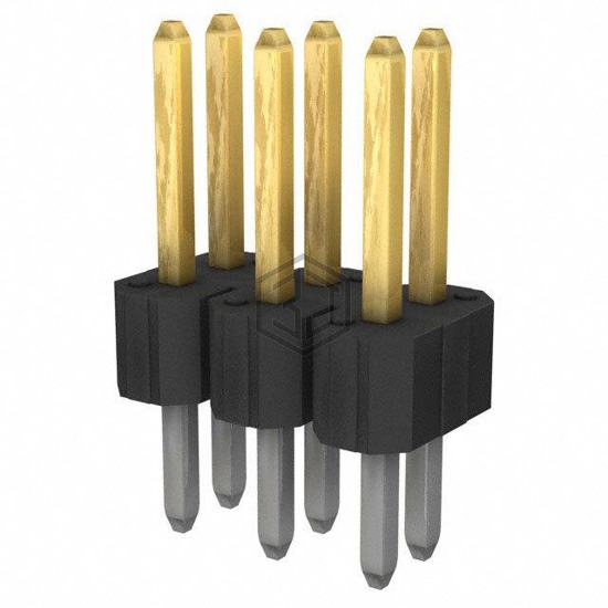 68602-206HLF - Amphenol ICC (FCI) - Rectangular Connectors - Headers, Male Pins