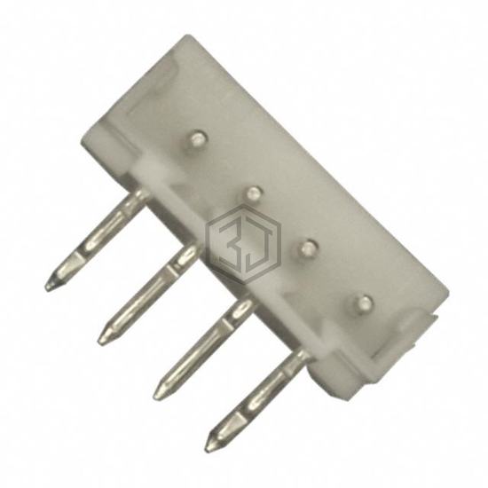 292253-4 - TE Connectivity AMP Connectors - Rectangular Connectors - Headers, Male Pins
