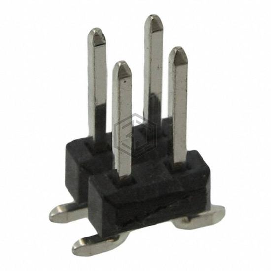 0015912040 - Molex - Rectangular Connectors - Headers, Male Pins