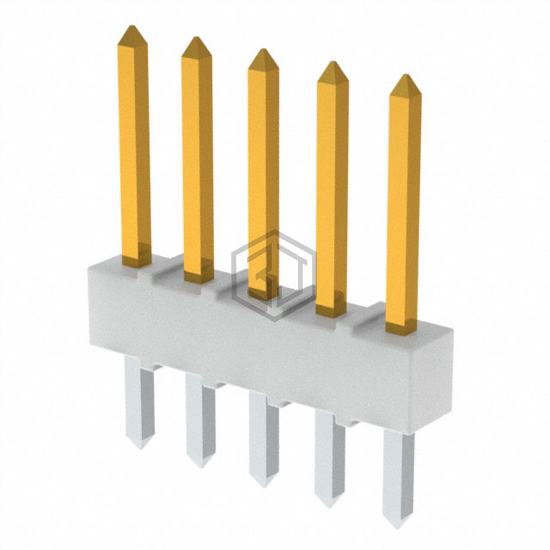 0022102051 - Molex - Rectangular Connectors - Headers, Male Pins
