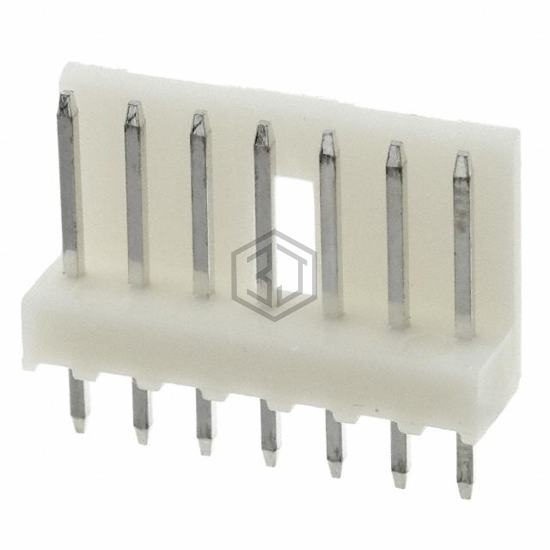 171825-7 - TE Connectivity AMP Connectors - Rectangular Connectors - Headers, Male Pins