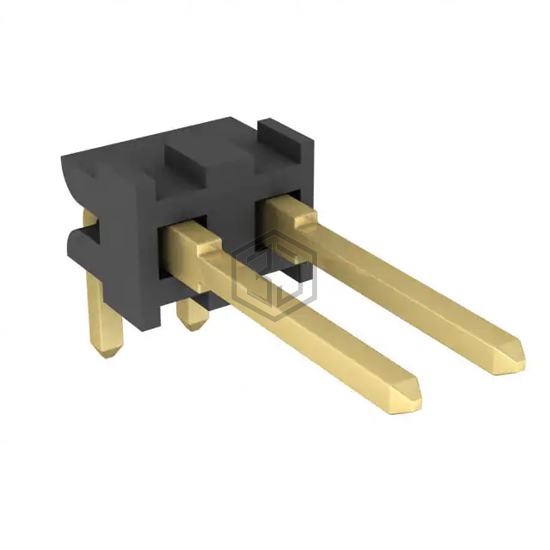 87232-2 - TE Connectivity AMP Connectors - Rectangular Connectors - Headers, Male Pins