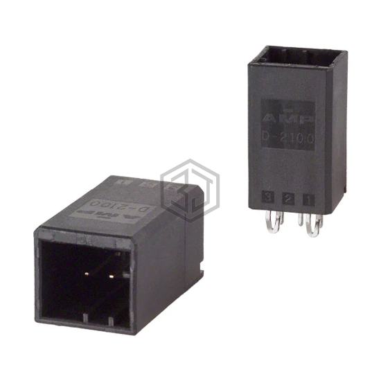 1318123-1 - TE Connectivity AMP Connectors - Rectangular Connectors - Headers, Male Pins