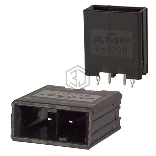 1-917337-3 - TE Connectivity AMP Connectors - Rectangular Connectors - Headers, Male Pins