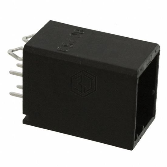 1318124-2 - TE Connectivity AMP Connectors - Rectangular Connectors - Headers, Male Pins