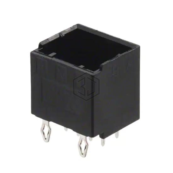1-1827875-4 - TE Connectivity AMP Connectors - Rectangular Connectors - Headers, Male Pins