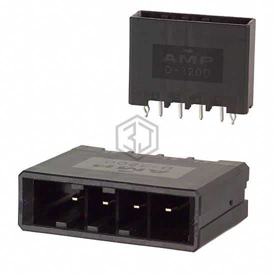1-917338-2 - TE Connectivity AMP Connectors - Rectangular Connectors - Headers, Male Pins
