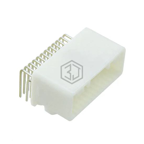 1318853-2 - TE Connectivity AMP Connectors - Rectangular Connectors - Headers, Male Pins