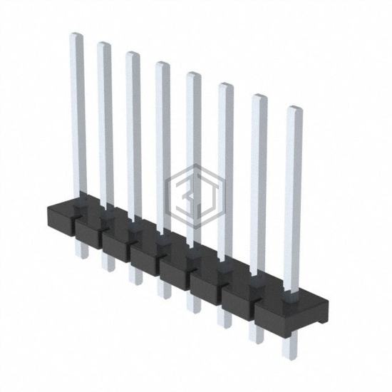 HPM-08-04-T-S - Samtec Inc. - Rectangular Connectors - Headers, Male Pins