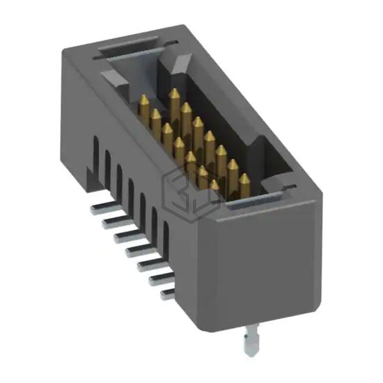 TFM-107-02-L-D-WT-K-TR - Samtec Inc. - Rectangular Connectors - Headers, Male Pins