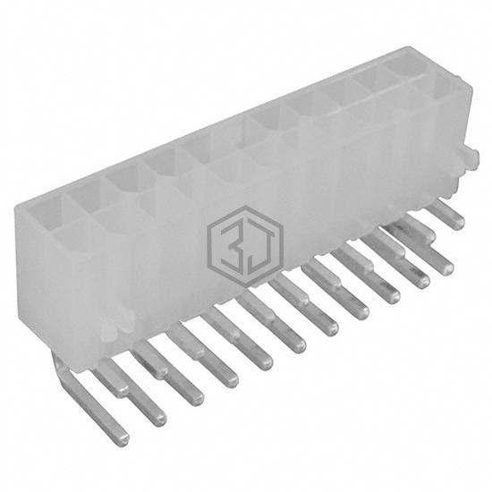 0039301220 - Molex - Rectangular Connectors - Headers, Male Pins