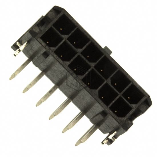 0430451222 - Molex - Rectangular Connectors - Headers, Male Pins
