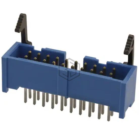 2-1761713-7 - TE Connectivity AMP Connectors - Rectangular Connectors - Headers, Male Pins