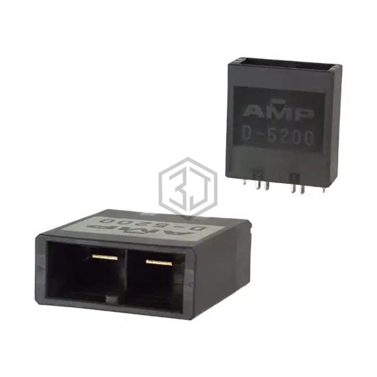 6-353080-2 - TE Connectivity AMP Connectors - Rectangular Connectors - Headers, Male Pins