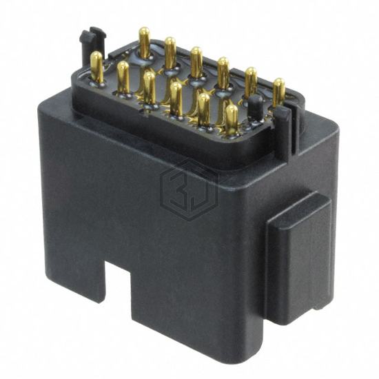 AT04-12PB-BM02 - Amphenol Sine Systems Corp - Rectangular Connectors - Headers, Male Pins
