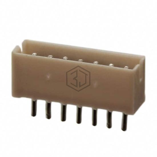 15SH-A-07-TS - Adam Tech - Rectangular Connectors - Headers, Male Pins