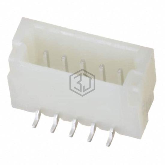 1SH-A-05-TS-SMT - Adam Tech - Rectangular Connectors - Headers, Male Pins