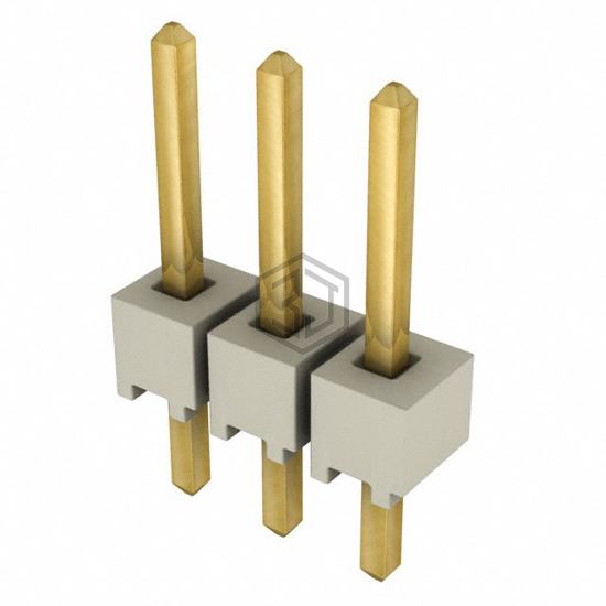 HTSW-103-23-G-S - Samtec Inc. - Rectangular Connectors - Headers, Male Pins